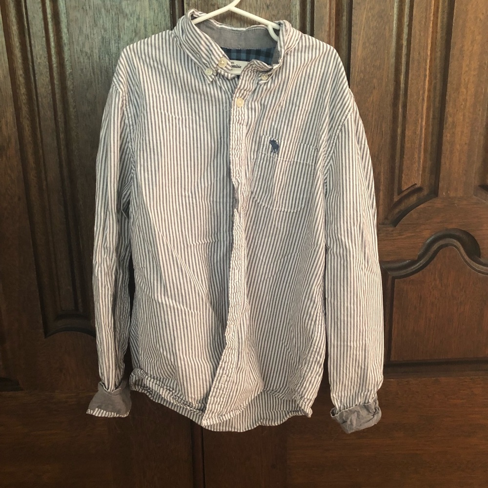 Abercrombie kids button up shirt